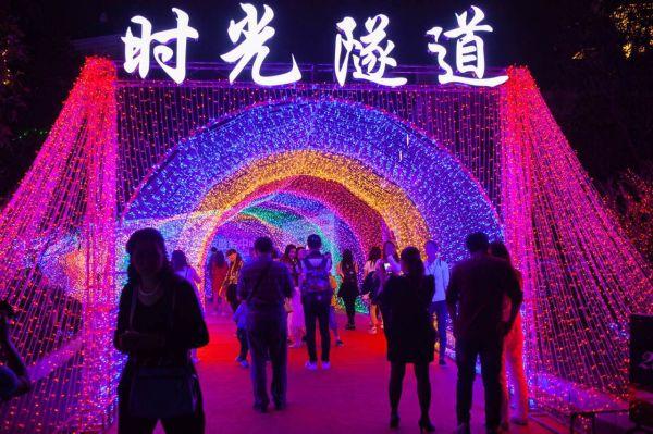 梦幻灯光节 灯光展造型展览出租 灯光美晨展
