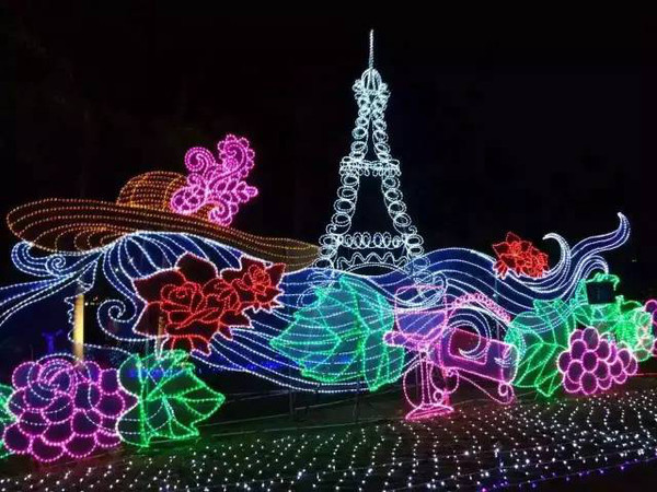 梦幻灯光节 灯光展造型展览出租 灯光美晨展