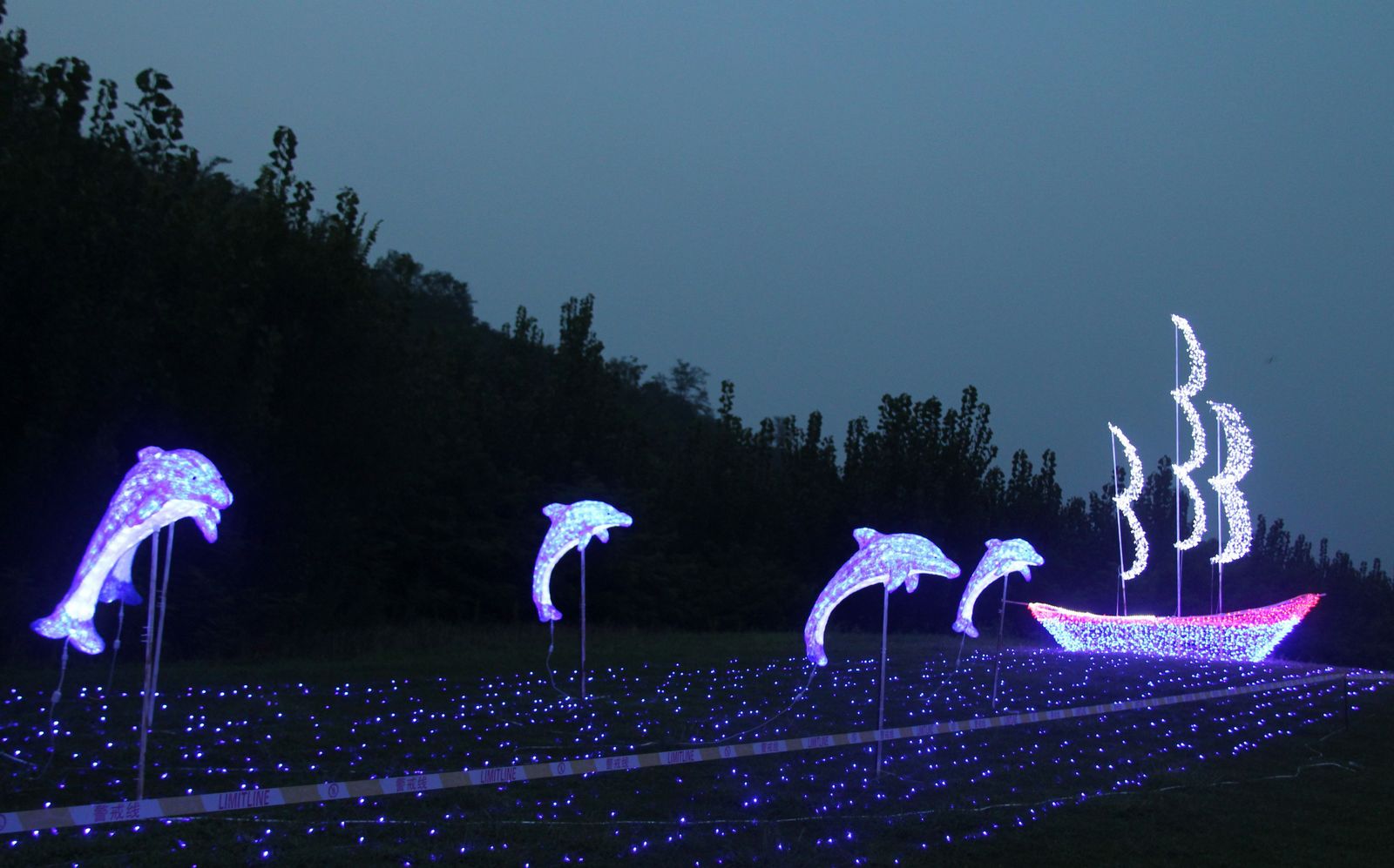 梦幻灯光节 灯光展造型展览出租 灯光美晨展