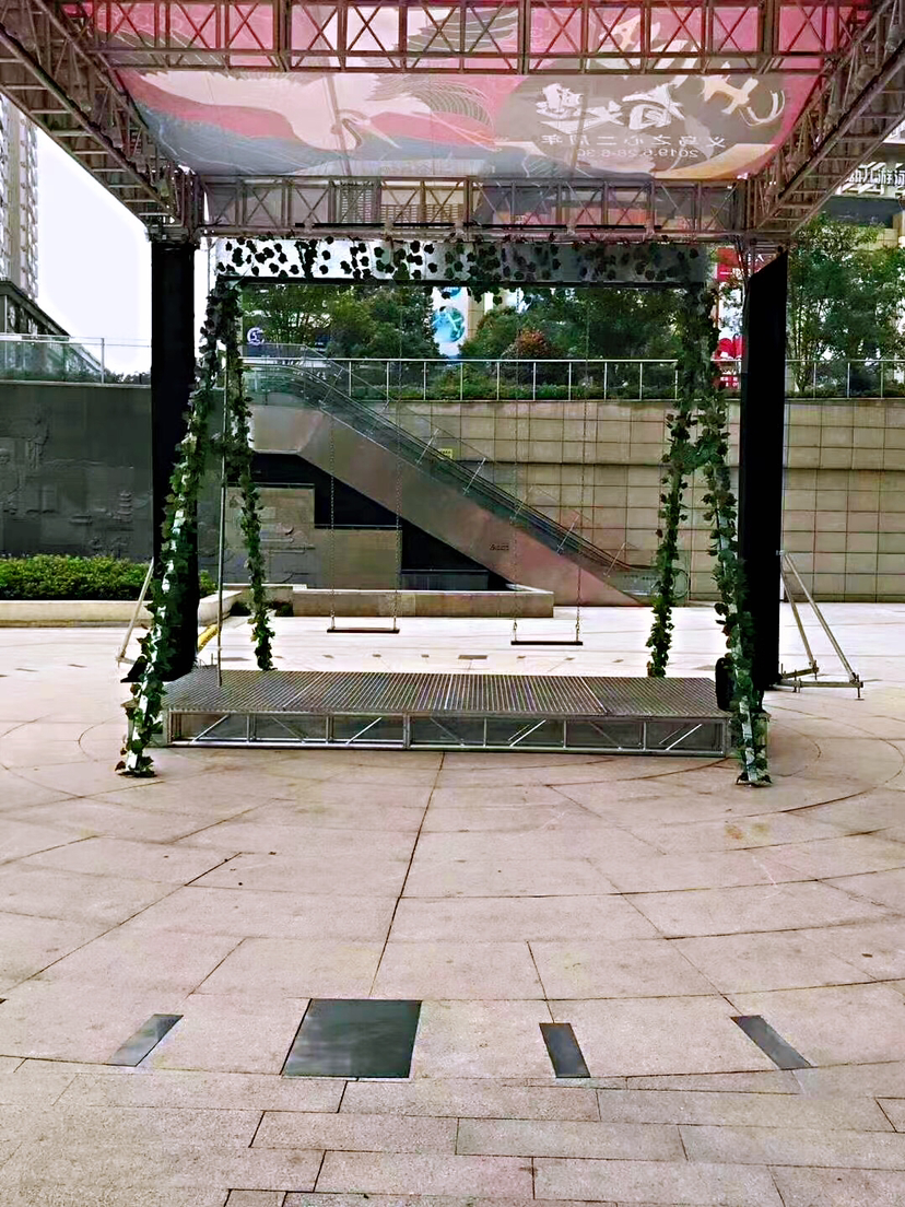 网红瀑布秋千互动装置 编程瀑布秋千现货出租
