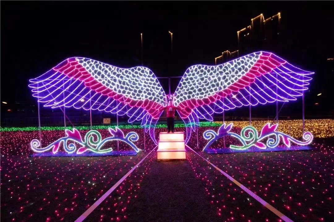 灯光节花灯展商场灯光美陈园区亮化