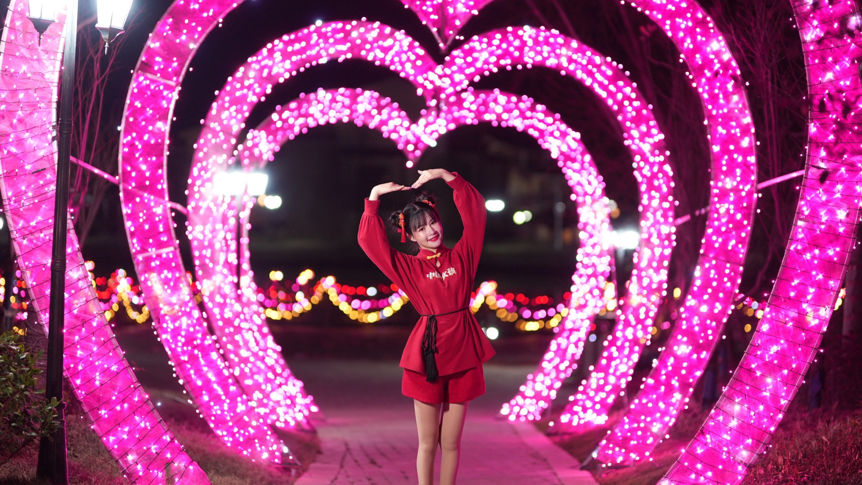 灯光节花灯展商场灯光美陈园区亮化