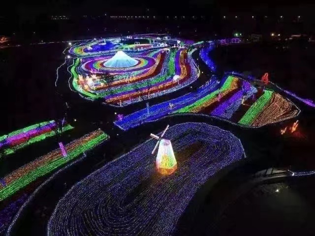 灯光节花灯展商场灯光美陈园区亮化