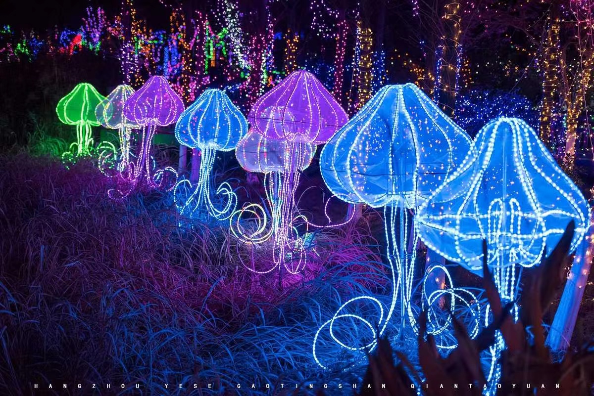 灯光节花灯展商场灯光美陈园区亮化