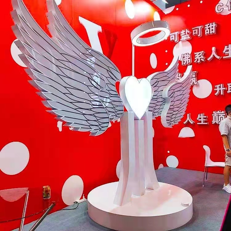 灯光互动装发光翅膀天使翅膀