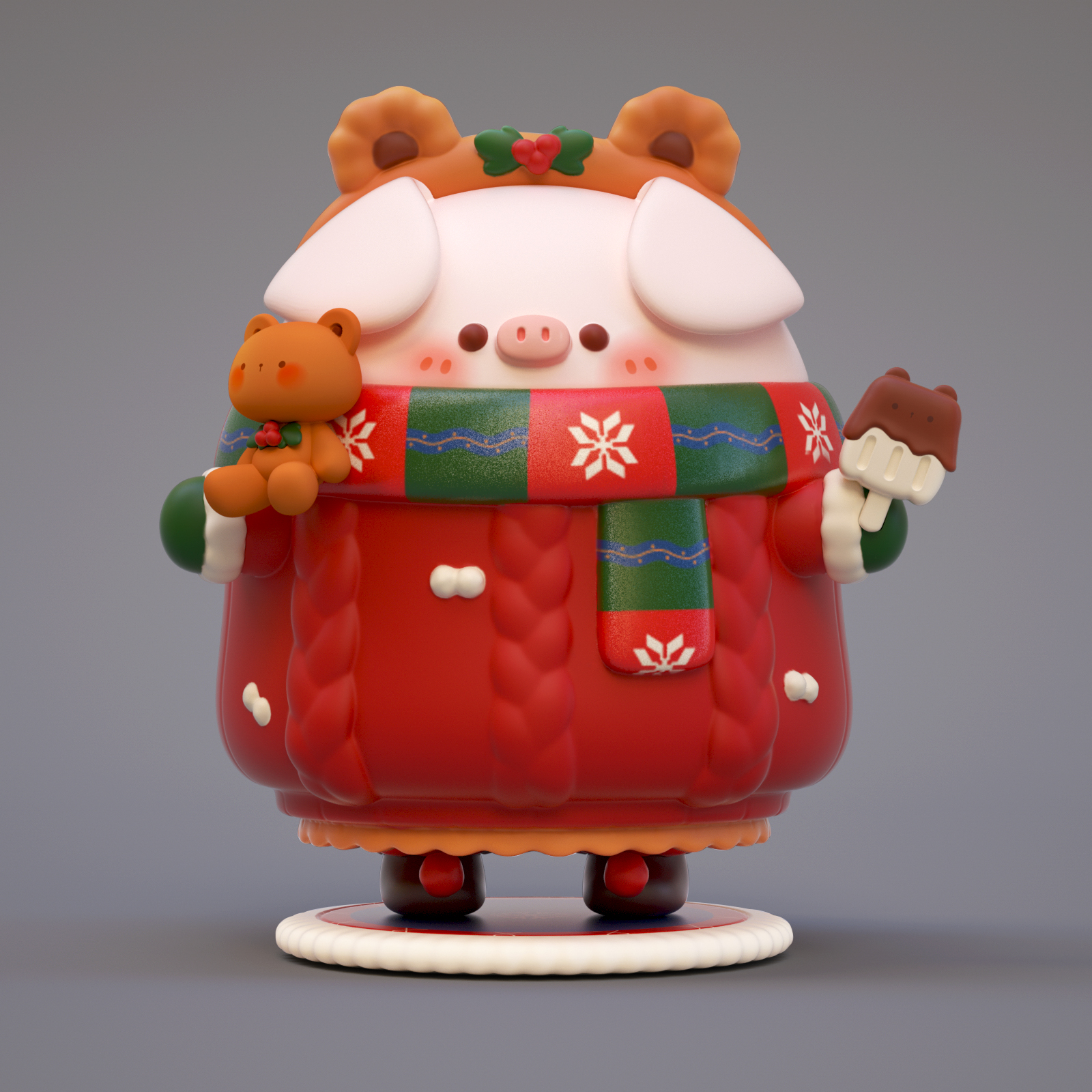 超软萌PikoPig屁可猪