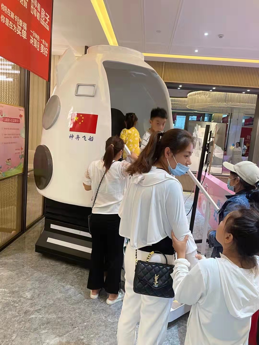 VR神州飞船VR返回舱VR天宫一号出租三维太空环低价租赁出售