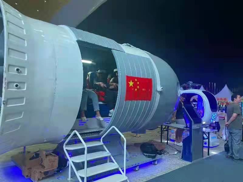 VR神州飞船VR返回舱VR天宫一号出租三维太空环低价租赁出售