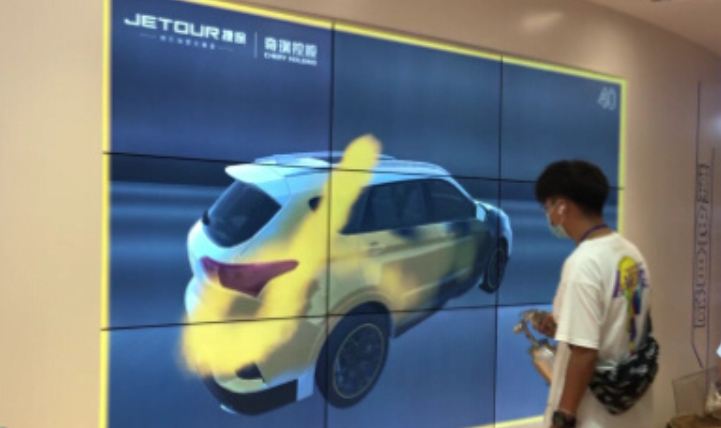 汽车涂鸦 车展互动 互动设备