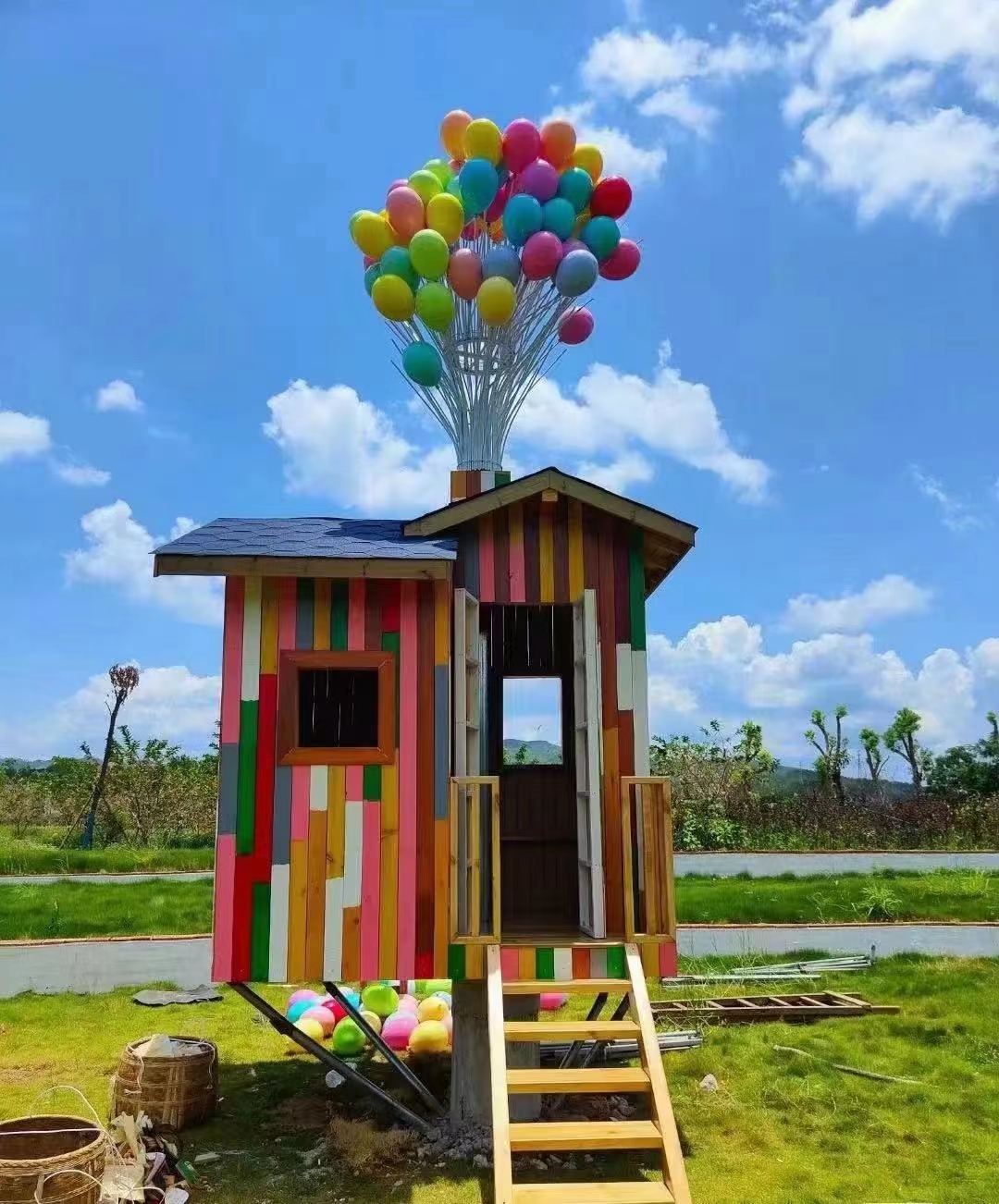 气球小屋 