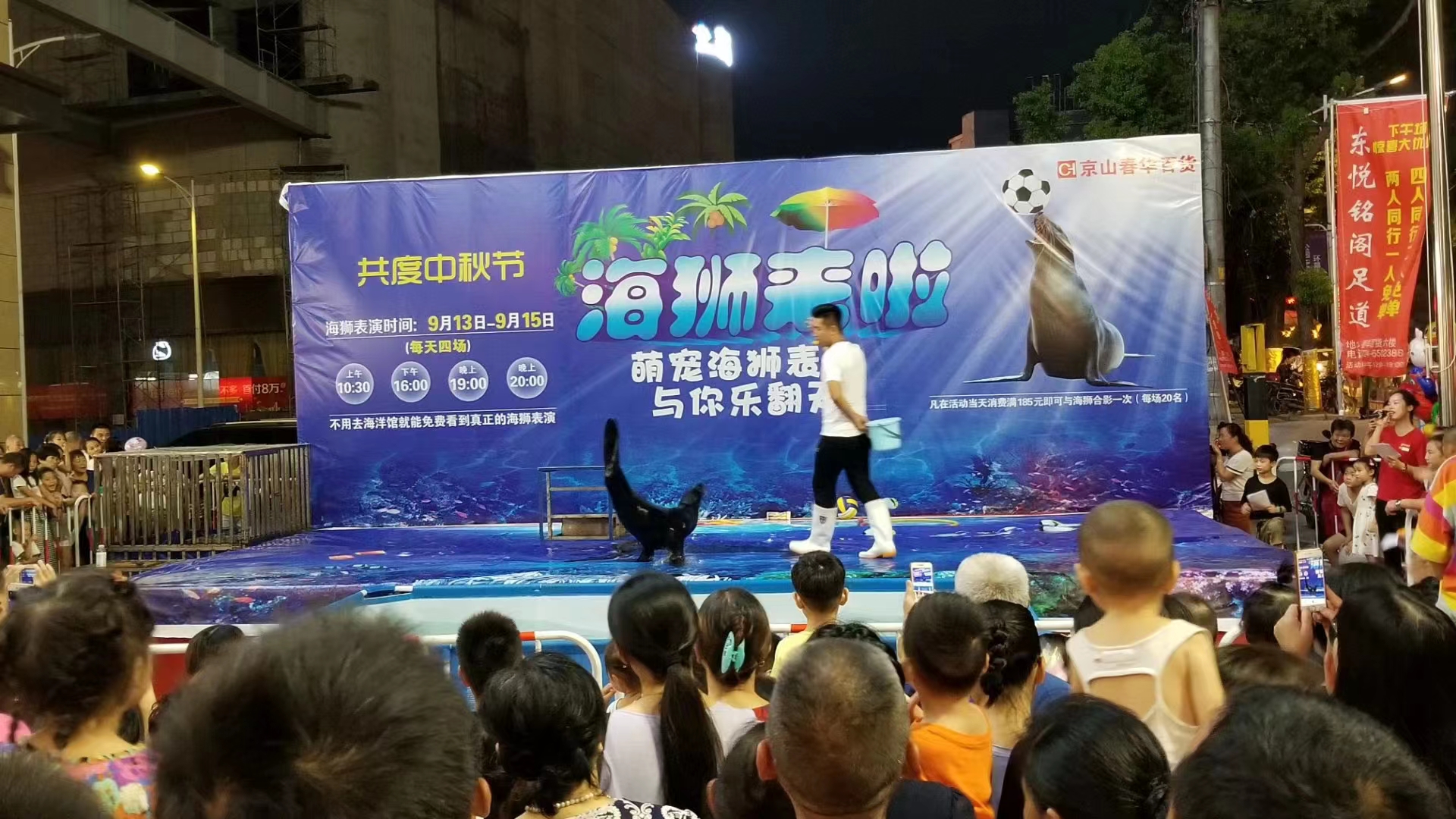 海狮表演出租 地产商场暖场活动