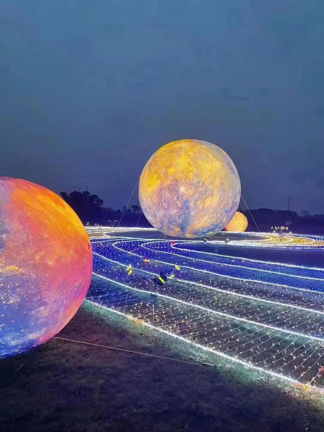 星空主题灯光展