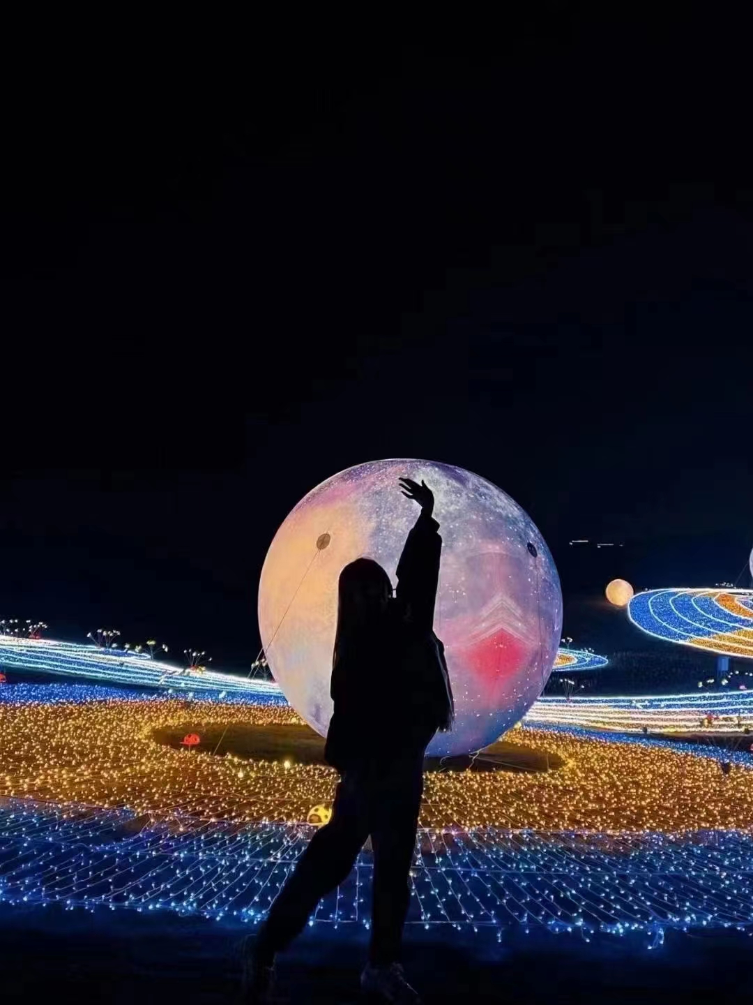 星空主题灯光展