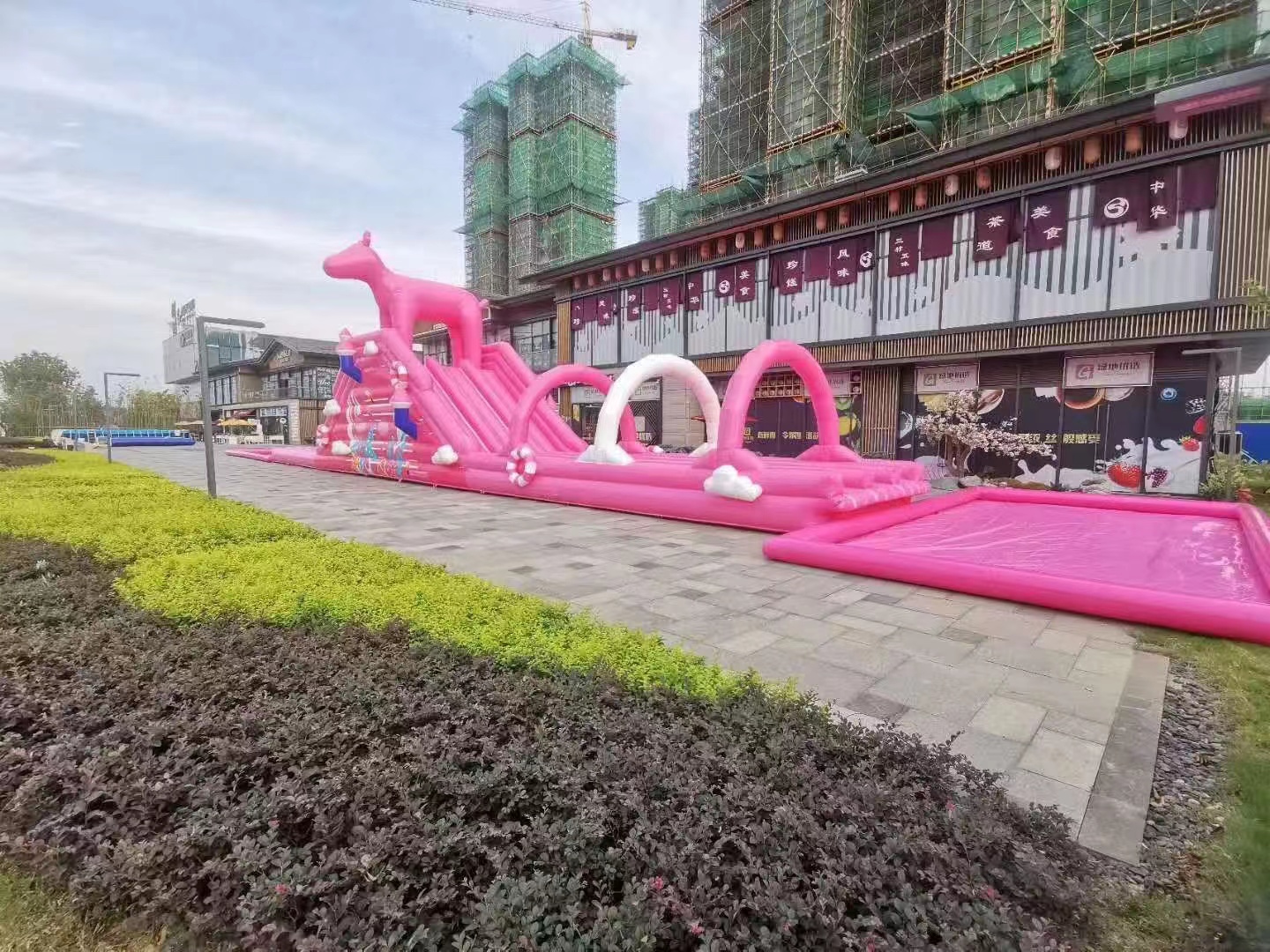 各种水上乐园设备