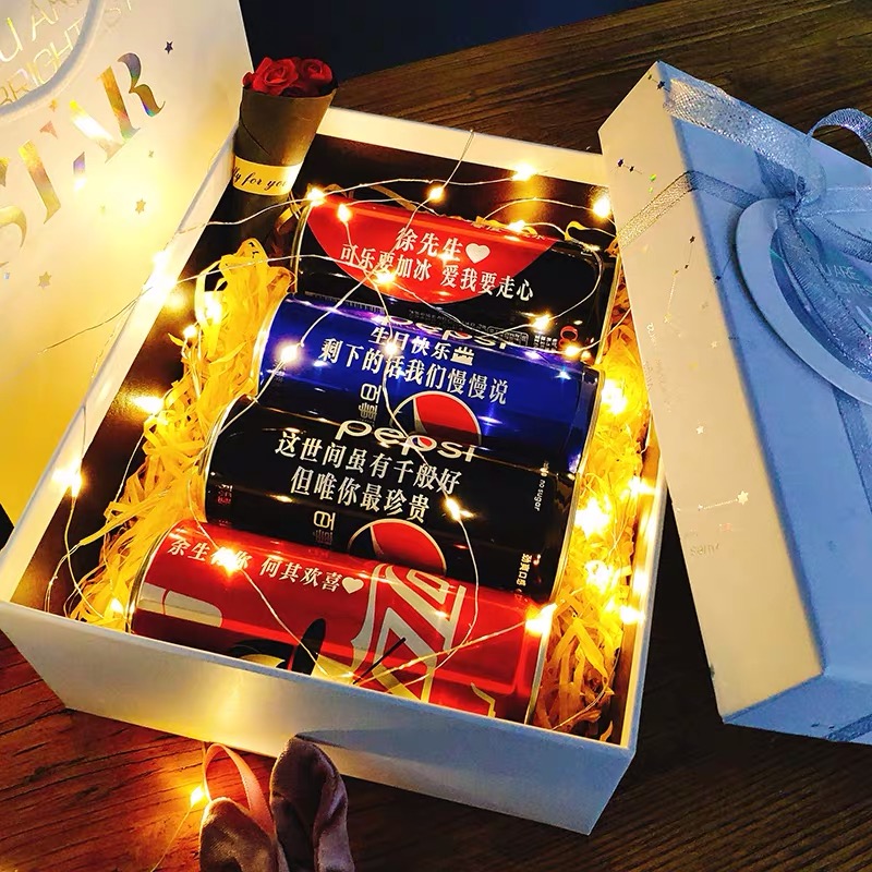 激光可乐 暖场互动礼品 定制礼品赠送