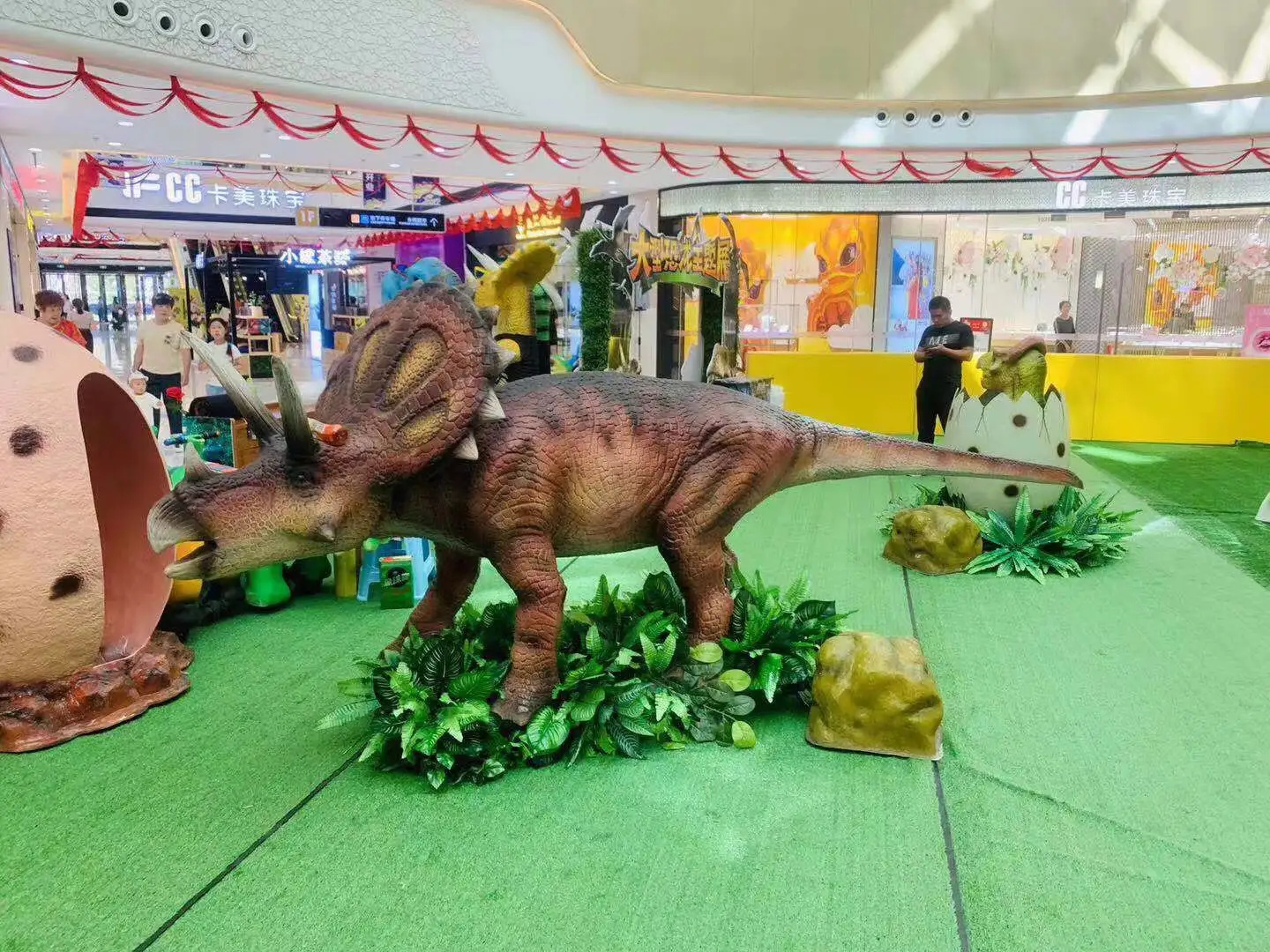 五一恐龙亲子乐园 恐龙知识科普展 仿真恐龙展出租出售