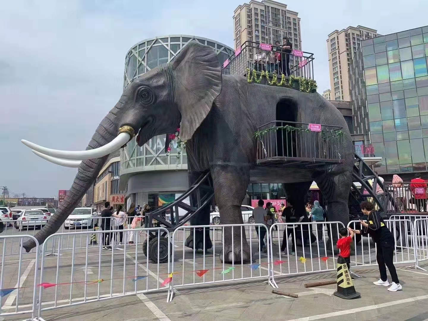 机械大象巡游租赁 巡游机械大象现货出租出售