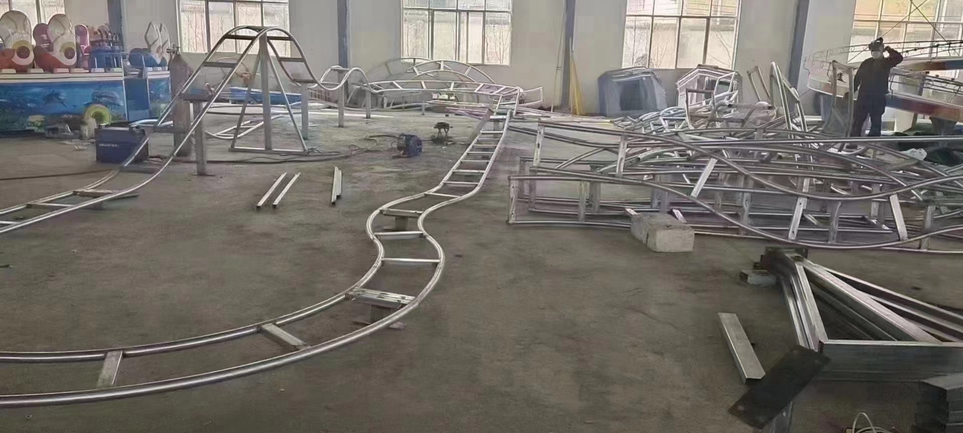 坑爹过山车 无动力亲子过山车互动装置现货租赁出售