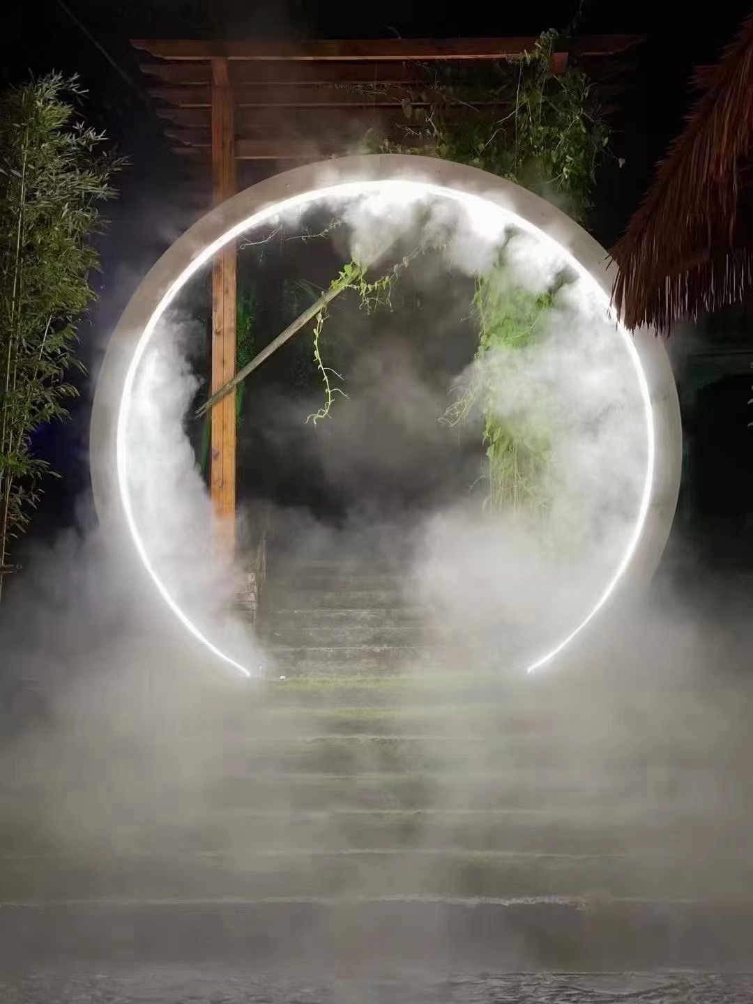 互动水雾门雾环互动装置激光水雾门装置