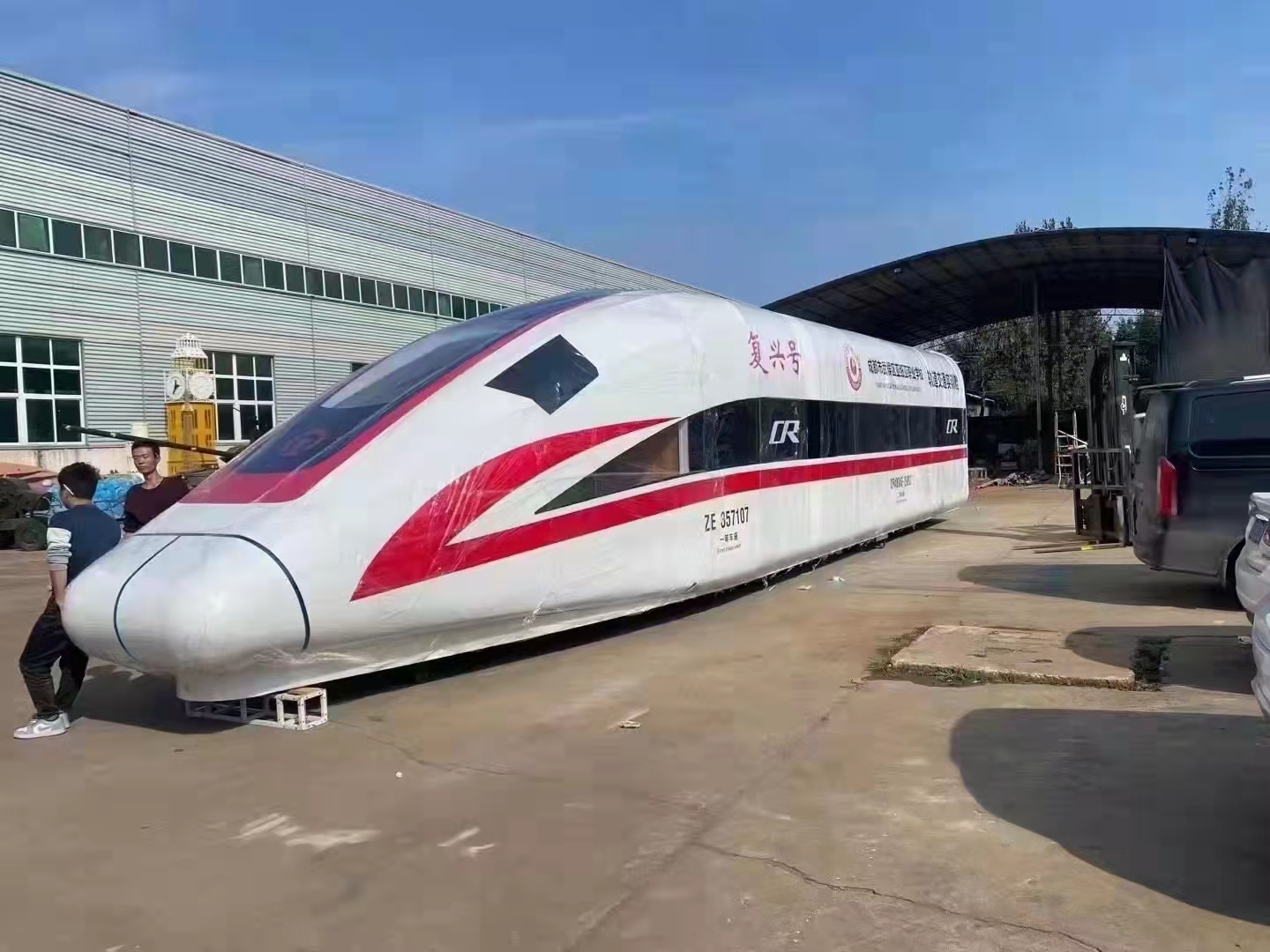 复古火车头 高铁模型制作厂家 上游火车头出租出售