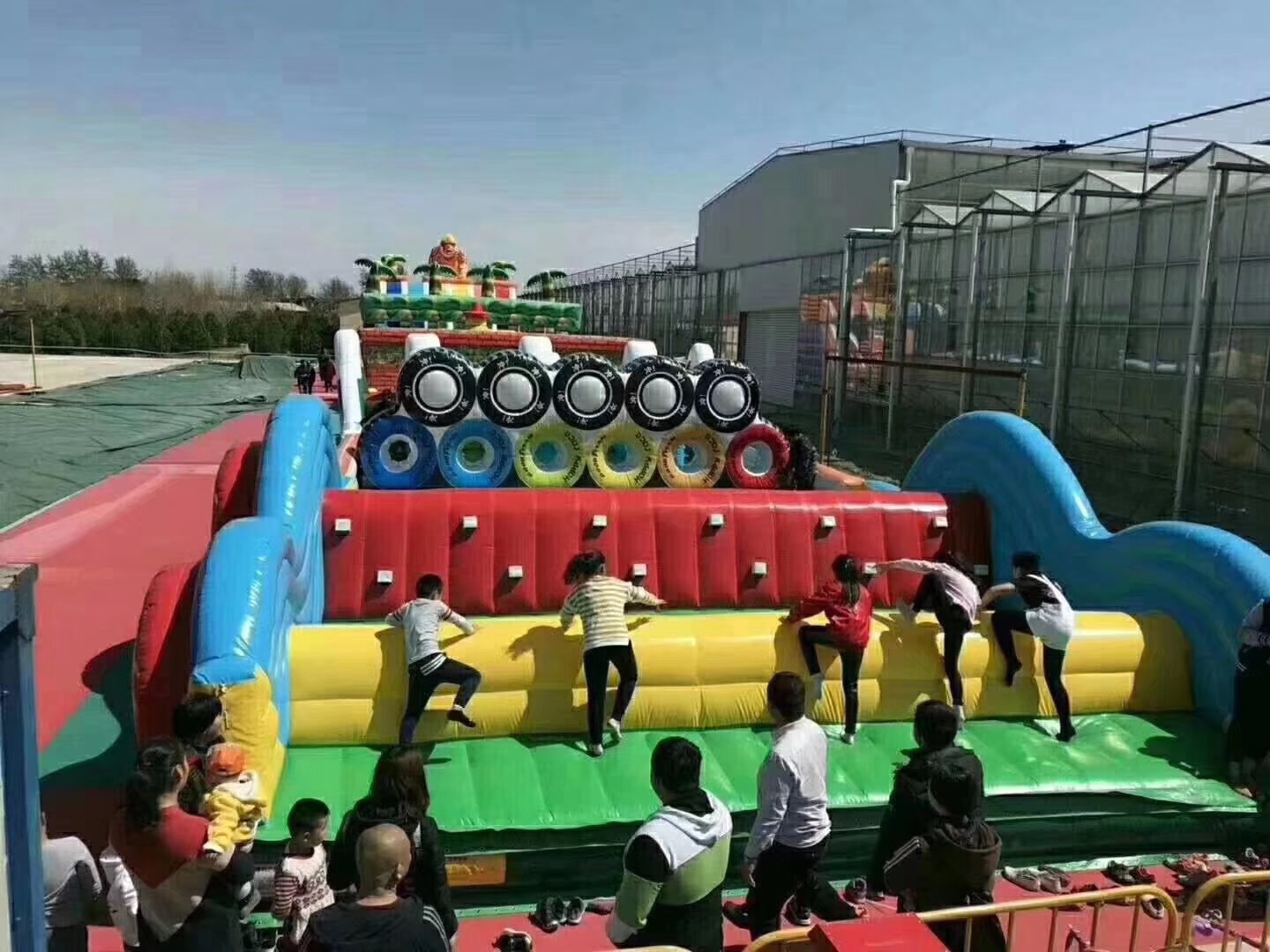 儿童游乐设备陆地冲关陆地闯关出租
