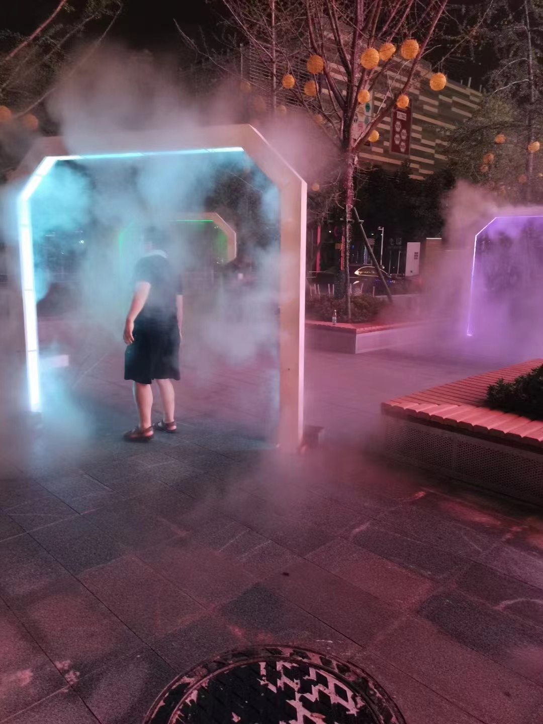 水雾门雾森