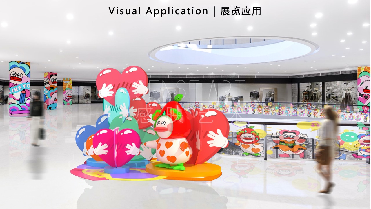 【鸭力玩夏局】IP美陈装置展
