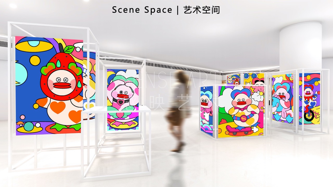【鸭力玩夏局】IP美陈装置展