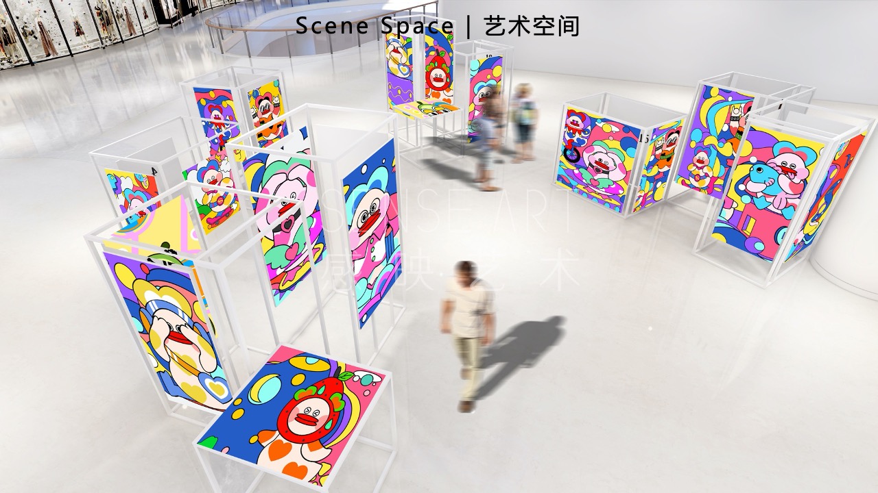【鸭力玩夏局】IP美陈装置展