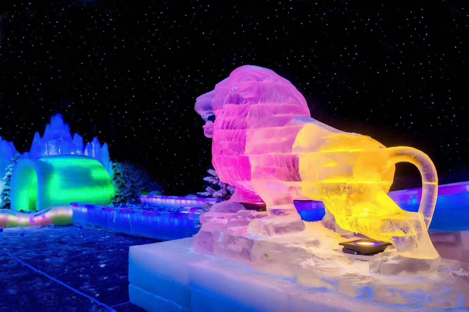 冰雪节 冰雕展