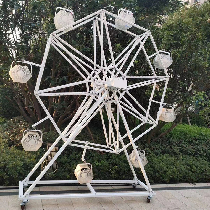 摩天轮泡泡机互动装置网红摩天轮泡泡机