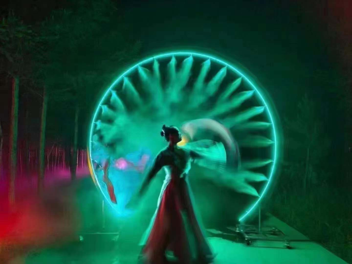 雾环装置 雾环隧道