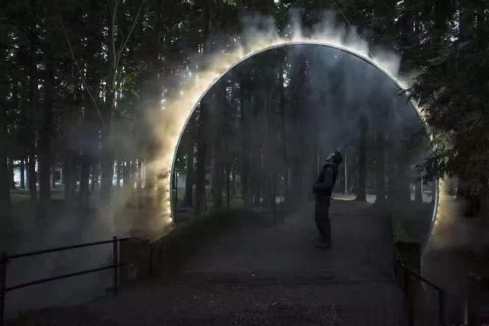雾环装置 雾环隧道