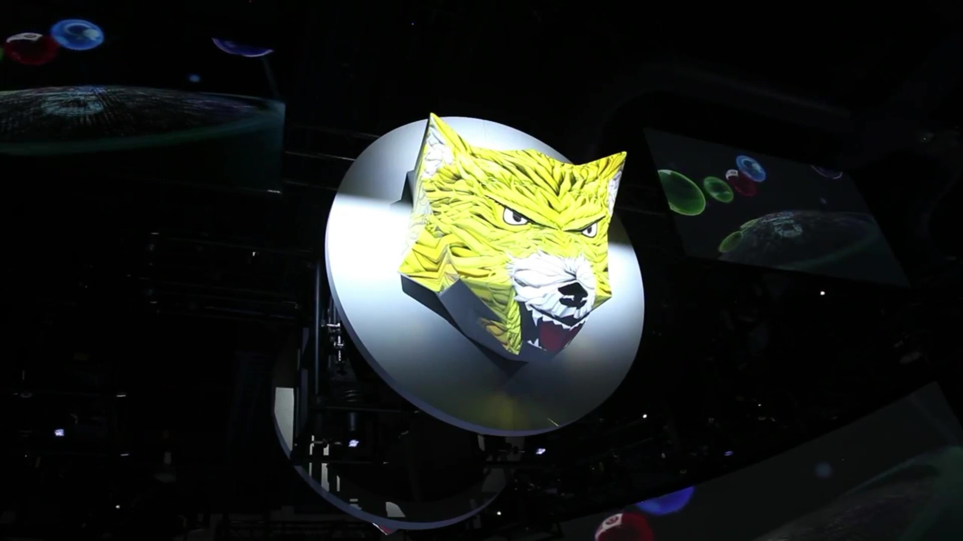 开场3D Mapping 异形投影秀