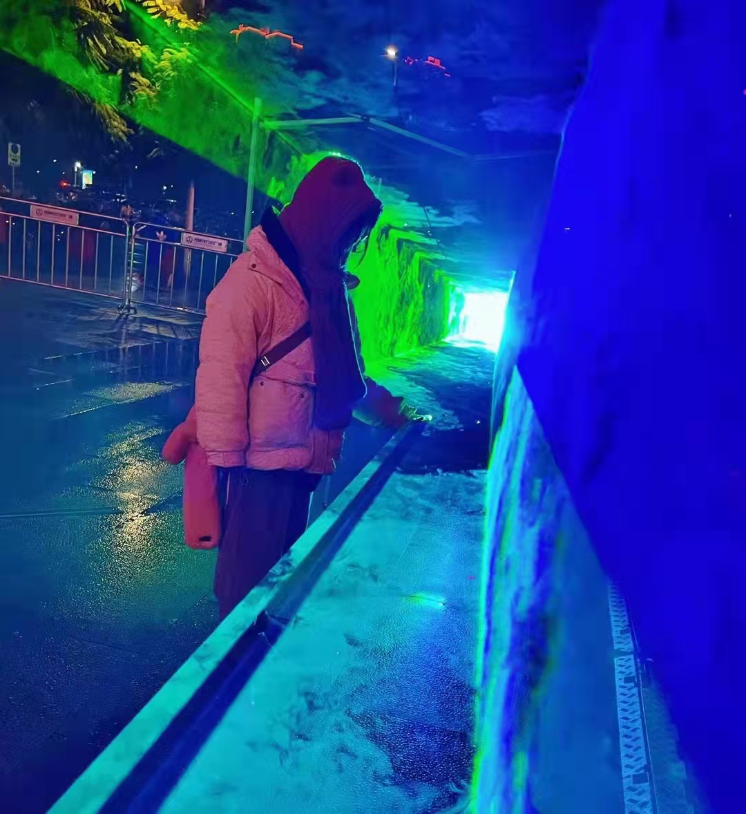 景区夜游激光秀北极之光
