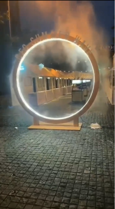 雾环   水雾门   尺寸3米