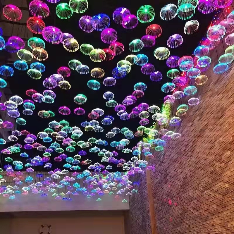 网红灯光天幕商业街亮化