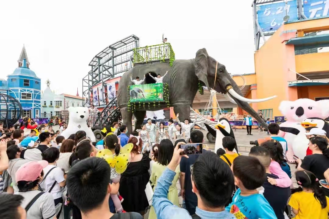 机械大象巡游机械大象大象全国租赁