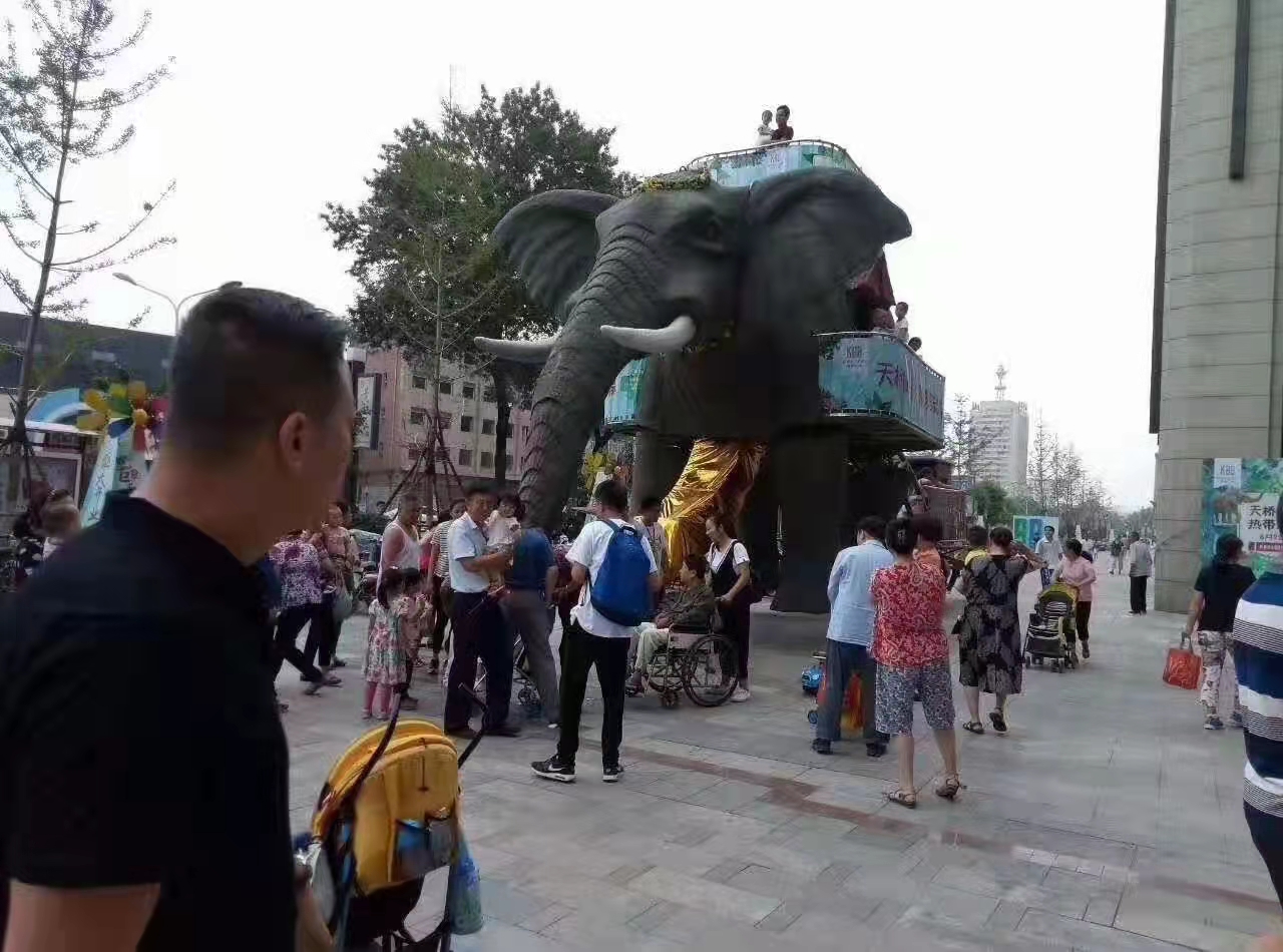 机械大象巡游机械大象大象全国租赁