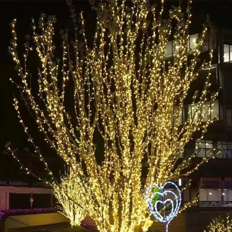  上海树木亮化 草坪灯光工程 景区街道 公园 商场灯光亮化