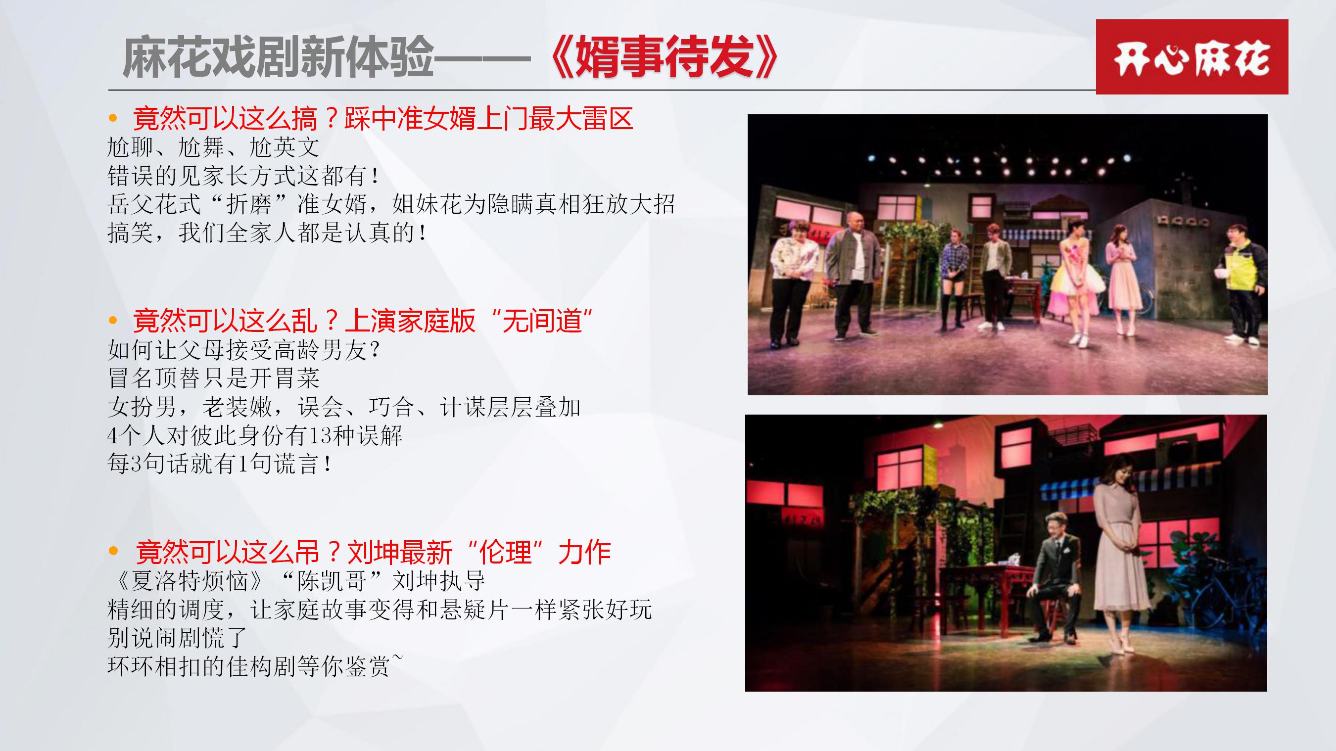 开心麻花舞台剧《婿事待发》