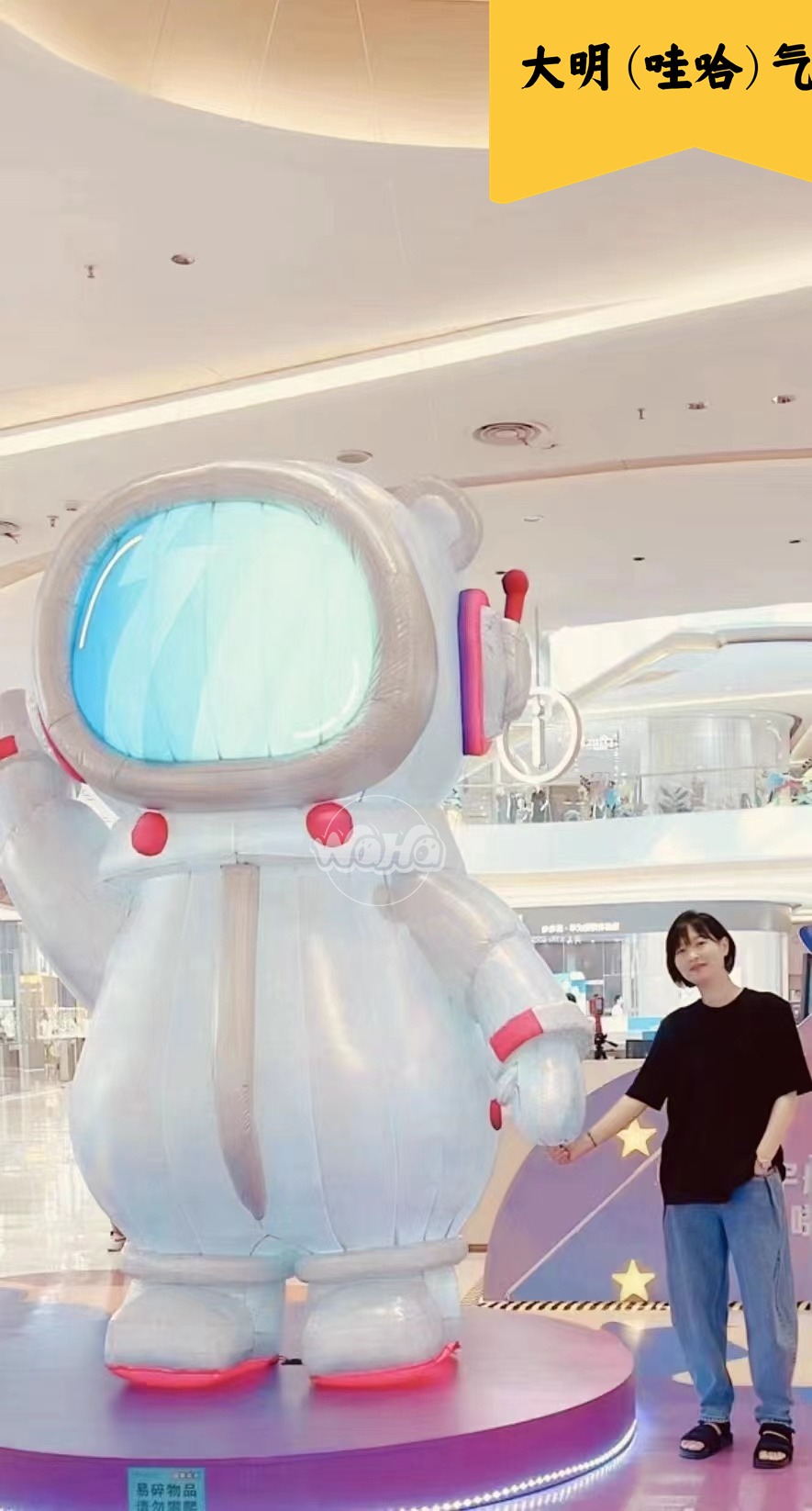美陈景观装置气模——星球人系列