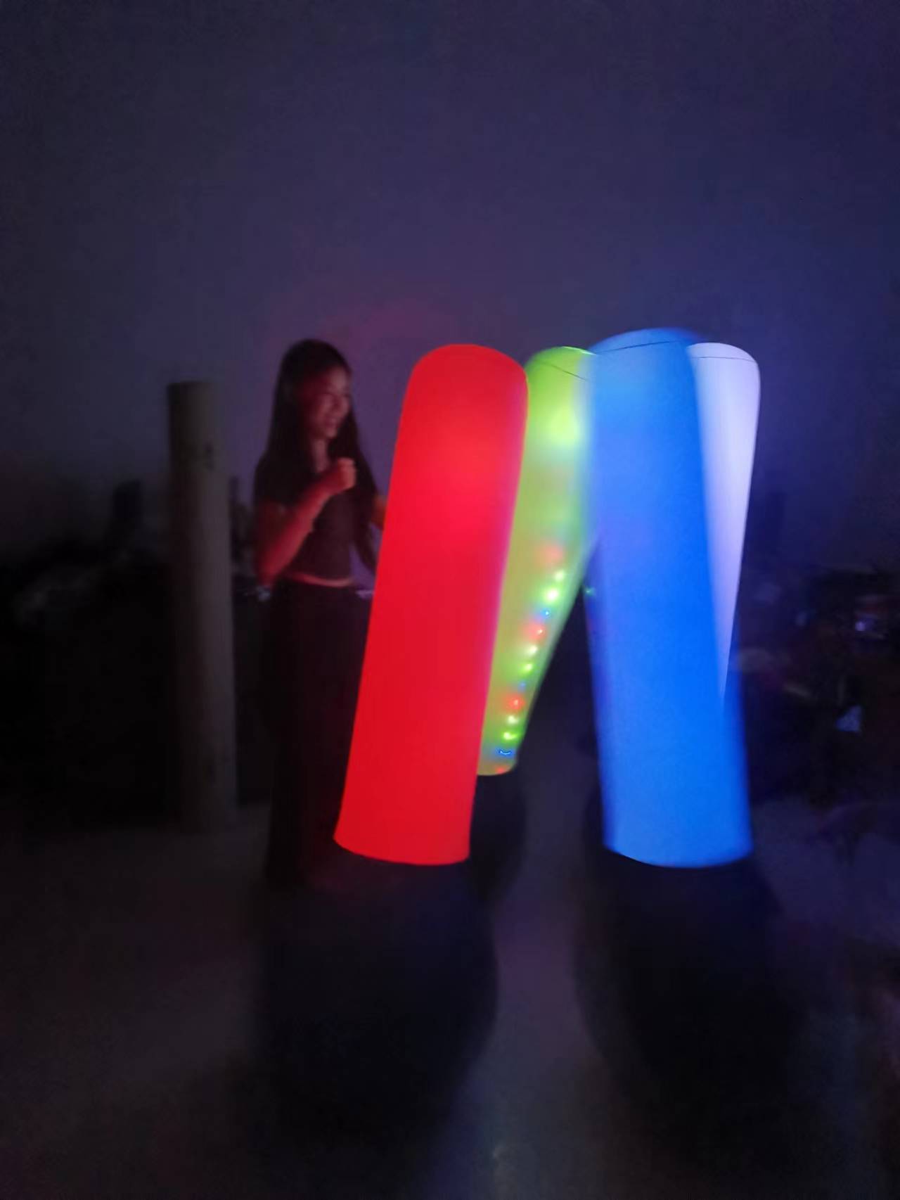 充气柱子 不倒翁