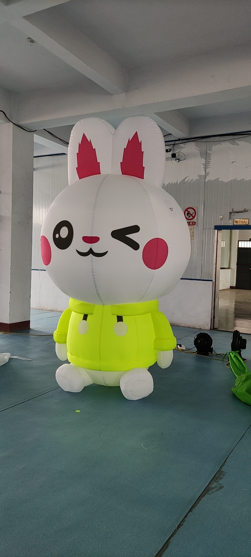 充气兔子气模大集合景区装饰商场美陈开业庆典活动宣传气模道具