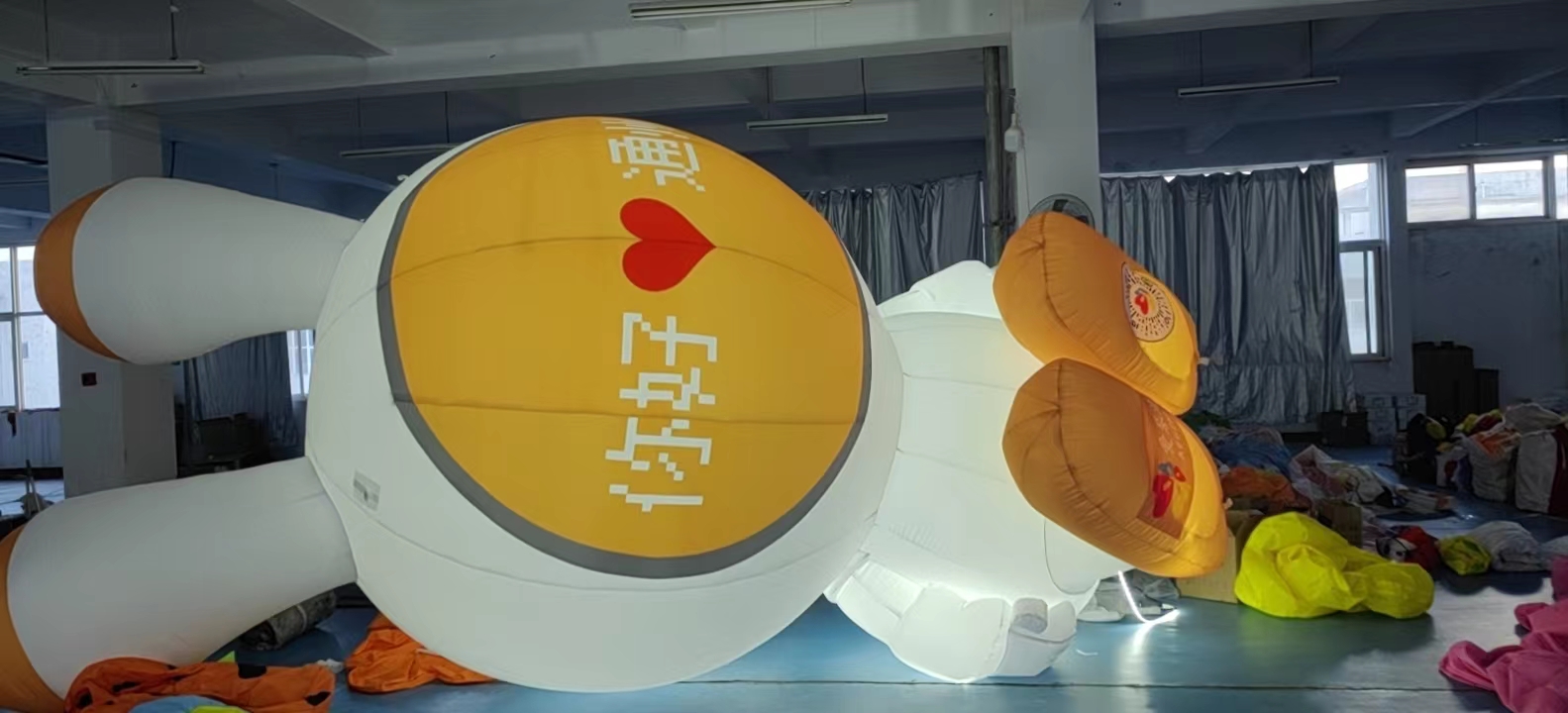 充气兔子气模大集合景区装饰商场美陈开业庆典活动宣传气模道具