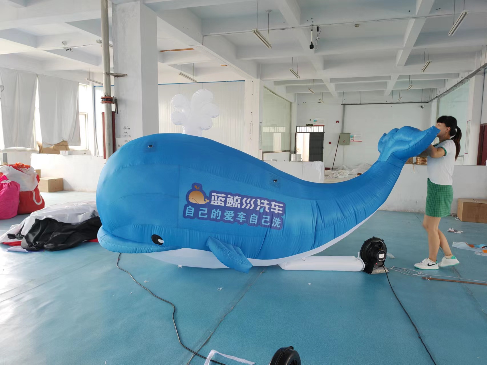 充气章鱼气模海豚鲸鱼模型景区节日店庆海洋主题公园动物美陈