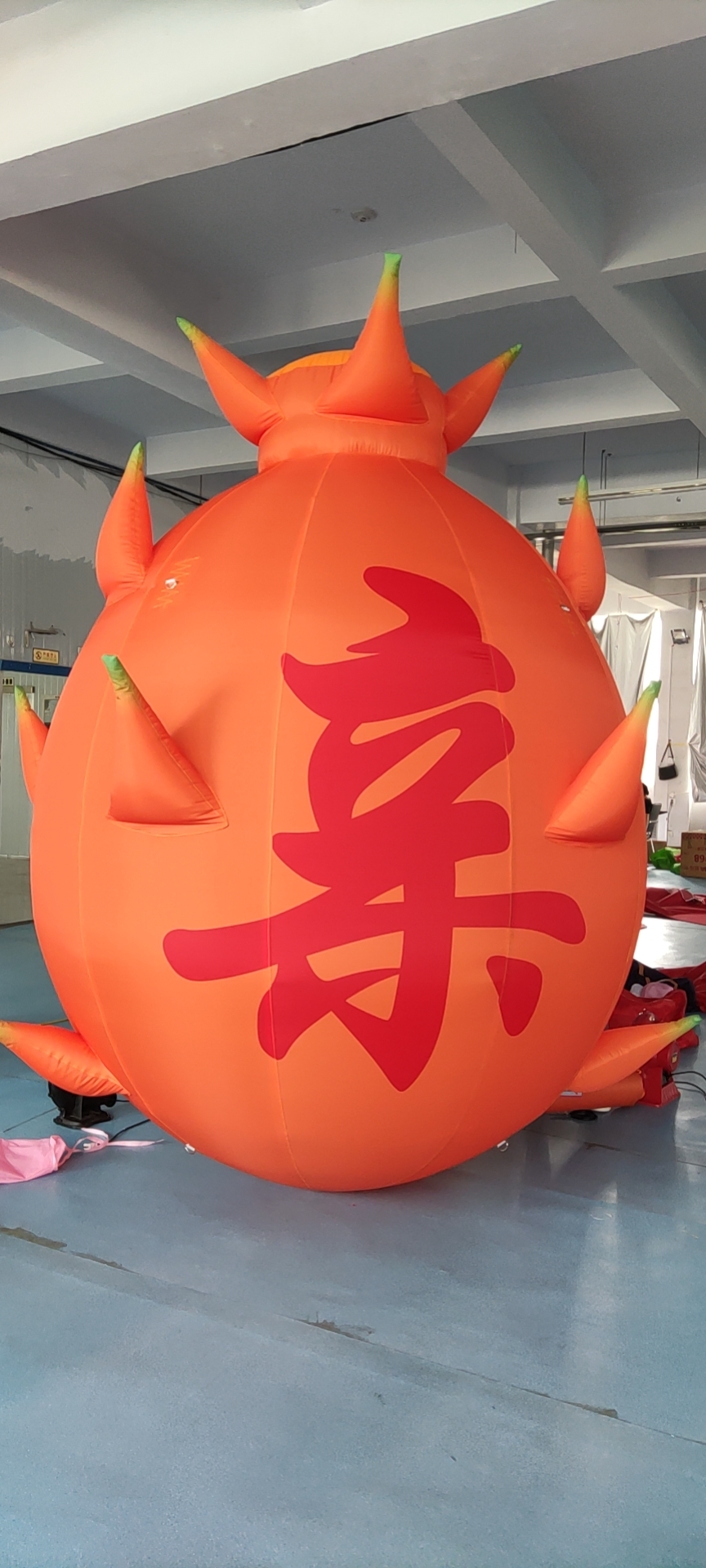 定制充气卡通水果蔬菜气模拱门西瓜菠萝草莓模型行走人偶农场活动