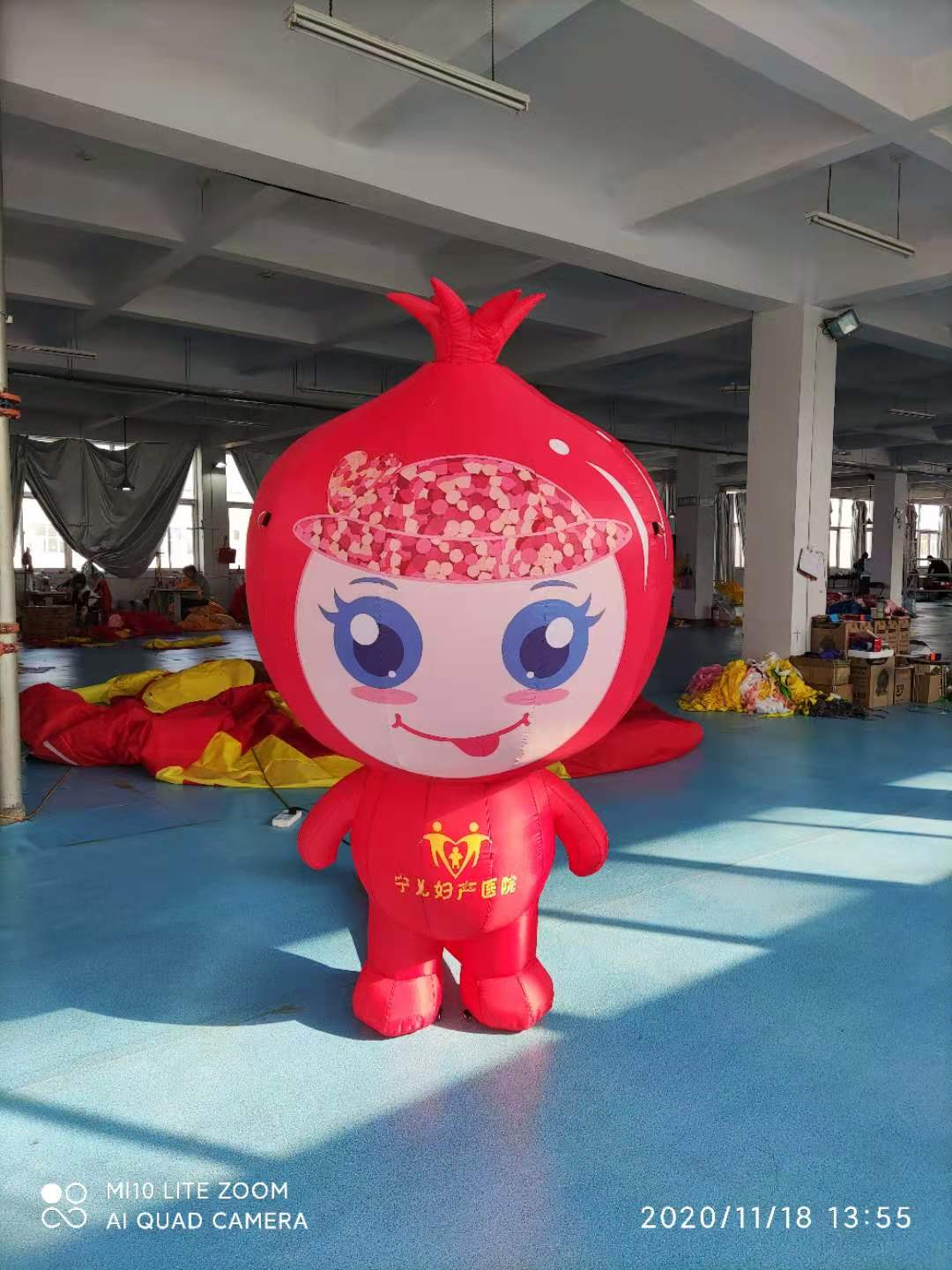 定制充气卡通蔬菜水果气模西瓜蘑菇行走人偶模型农场广告活动宣传