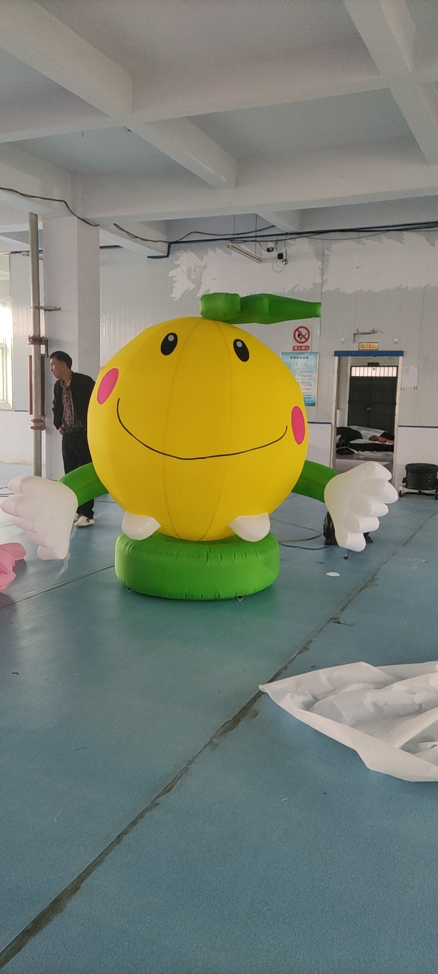 定制充气卡通蔬菜水果气模西瓜蘑菇行走人偶模型农场广告活动宣传