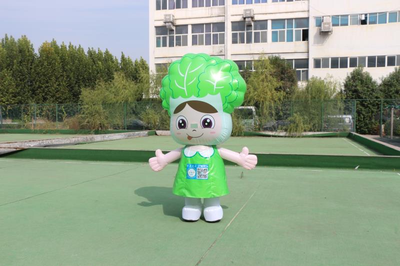 定制充气卡通蔬菜水果气模西瓜蘑菇行走人偶模型农场广告活动宣传
